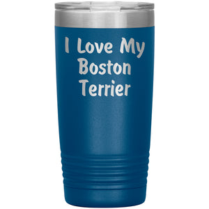Love My Boston Terrier v4 - 20oz Insulated Tumbler
