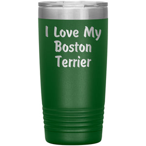 Love My Boston Terrier v4 - 20oz Insulated Tumbler