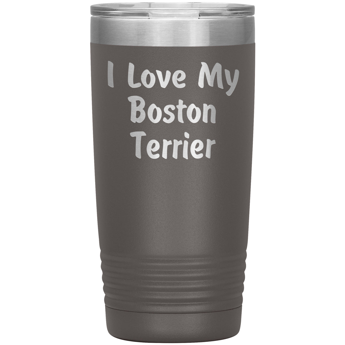 Love My Boston Terrier v4 - 20oz Insulated Tumbler
