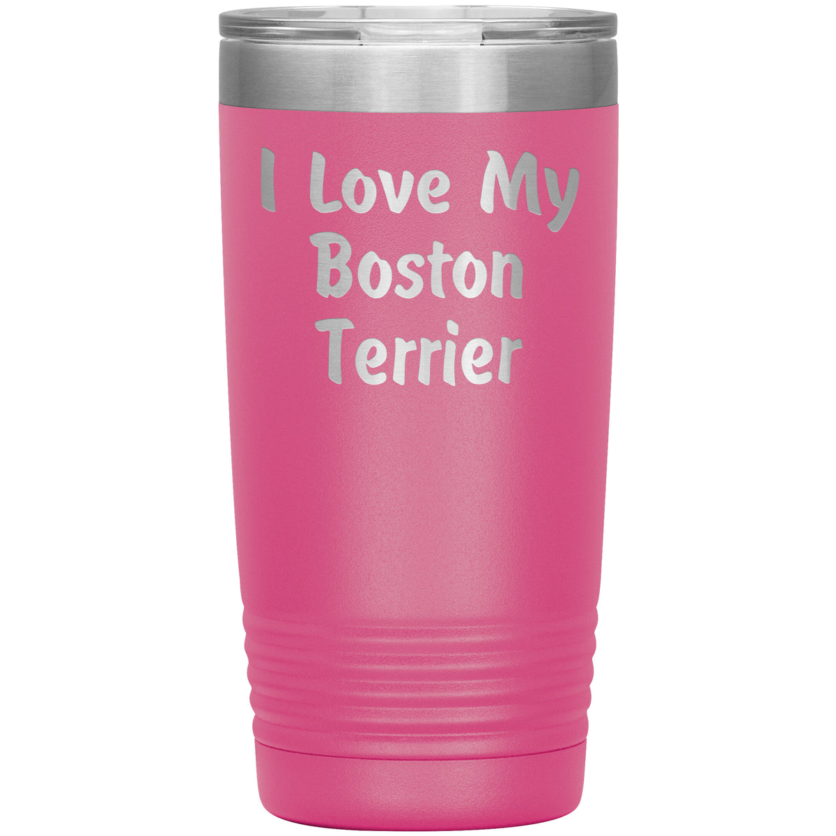 Love My Boston Terrier v4 - 20oz Insulated Tumbler