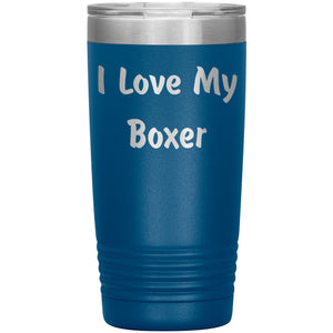 Love My Boxer v4 - 20oz Insulated Tumbler