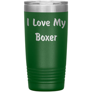 Love My Boxer v4 - 20oz Insulated Tumbler