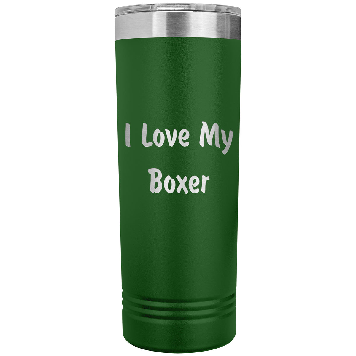 Love My Boxer v4 - 22oz Insulated Skinny Tumbler