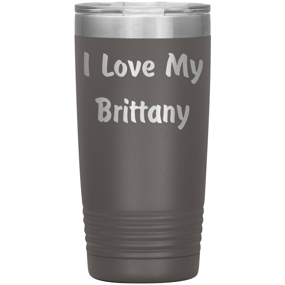 Love My Brittany v4 - 20oz Insulated Tumbler