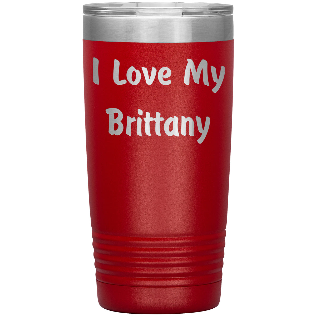 Love My Brittany v4 - 20oz Insulated Tumbler