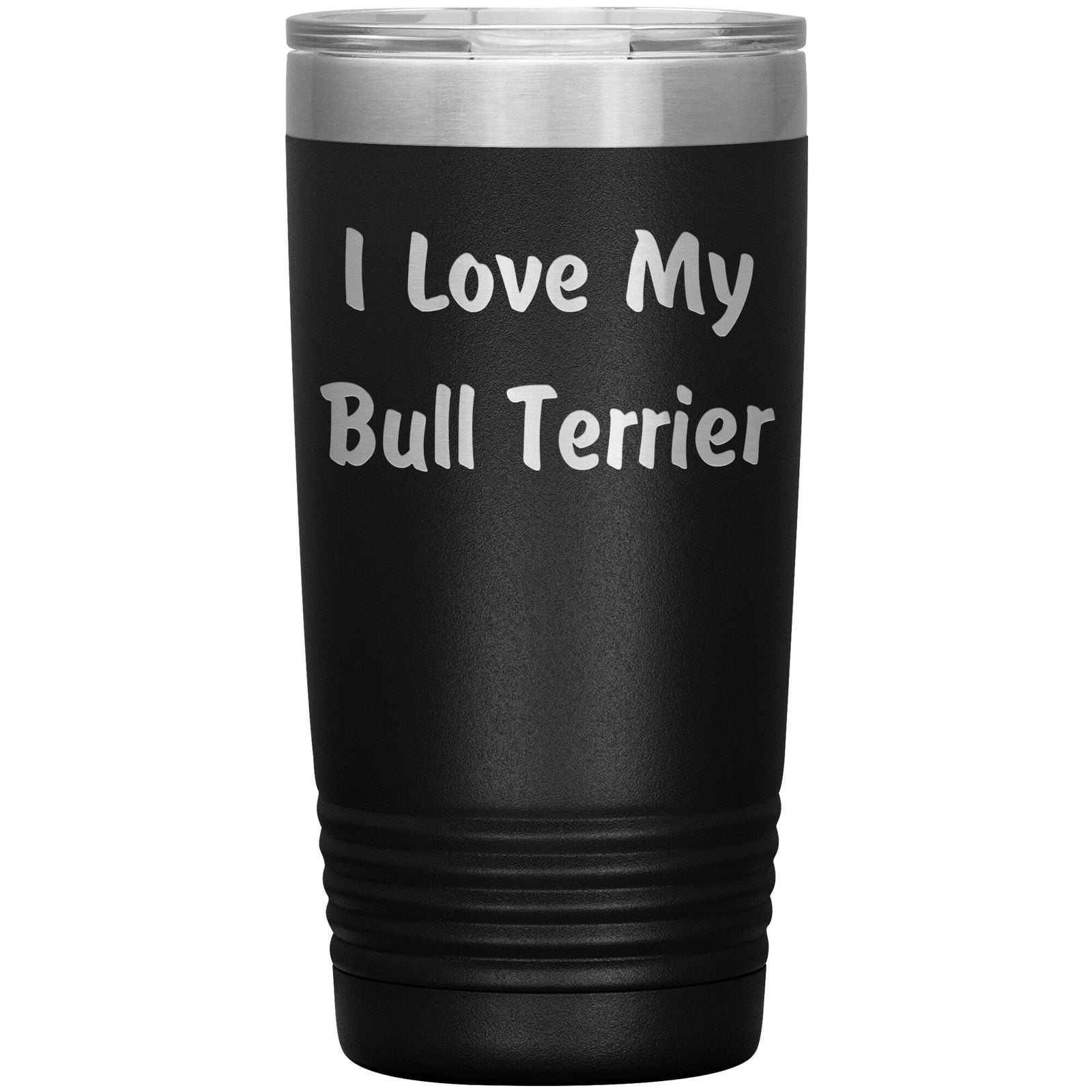 Love My Bull Terrier v4 - 20oz Insulated Tumbler