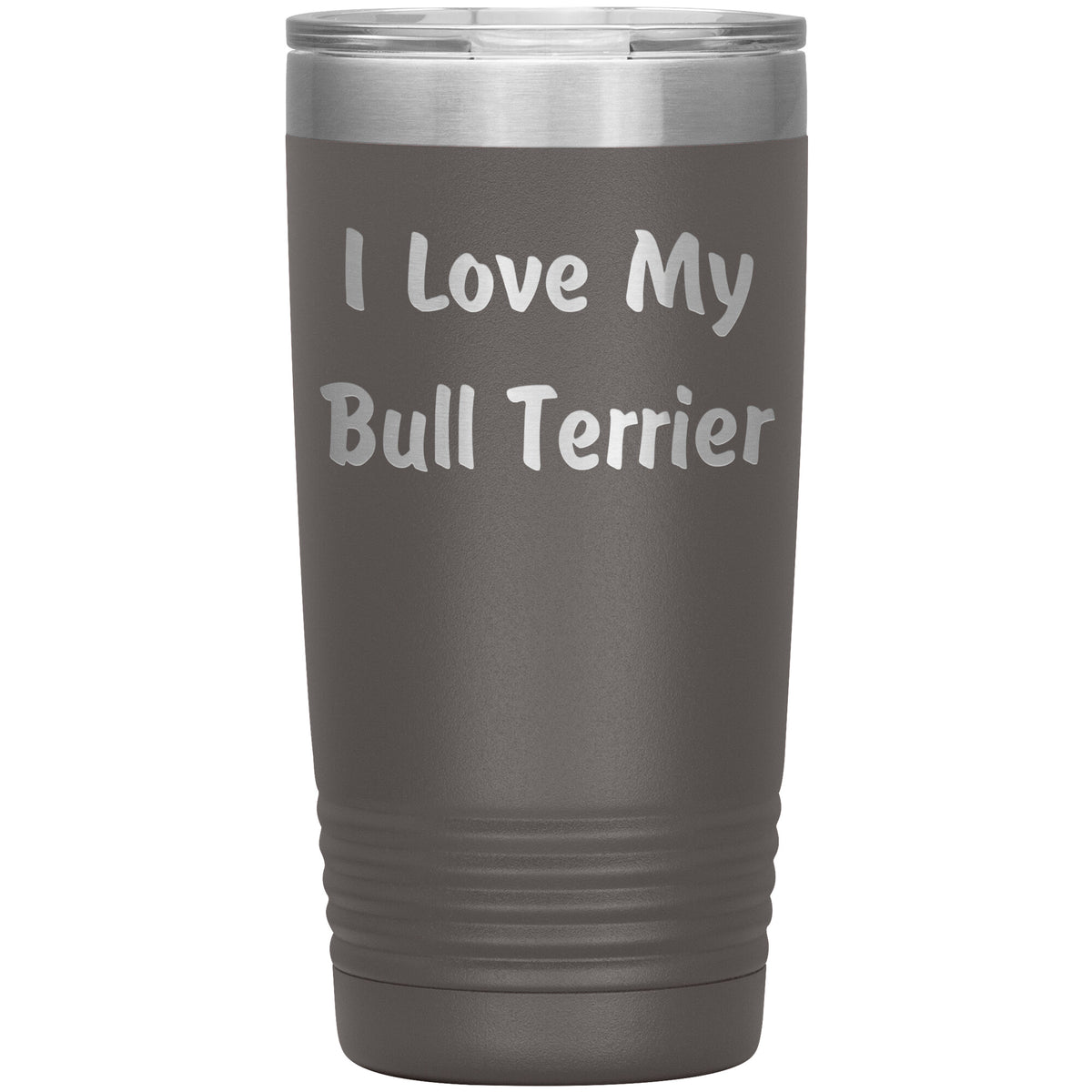 Love My Bull Terrier v4 - 20oz Insulated Tumbler