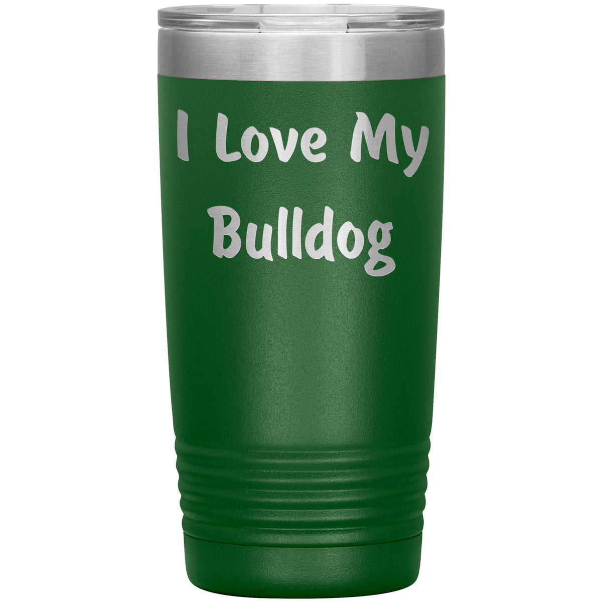 Love My Bulldog v4 - 20oz Insulated Tumbler