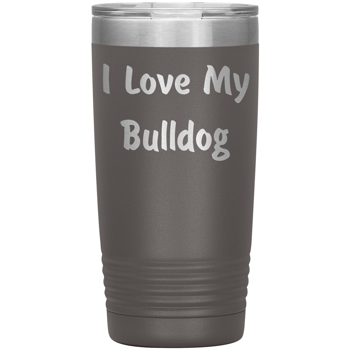 Love My Bulldog v4 - 20oz Insulated Tumbler
