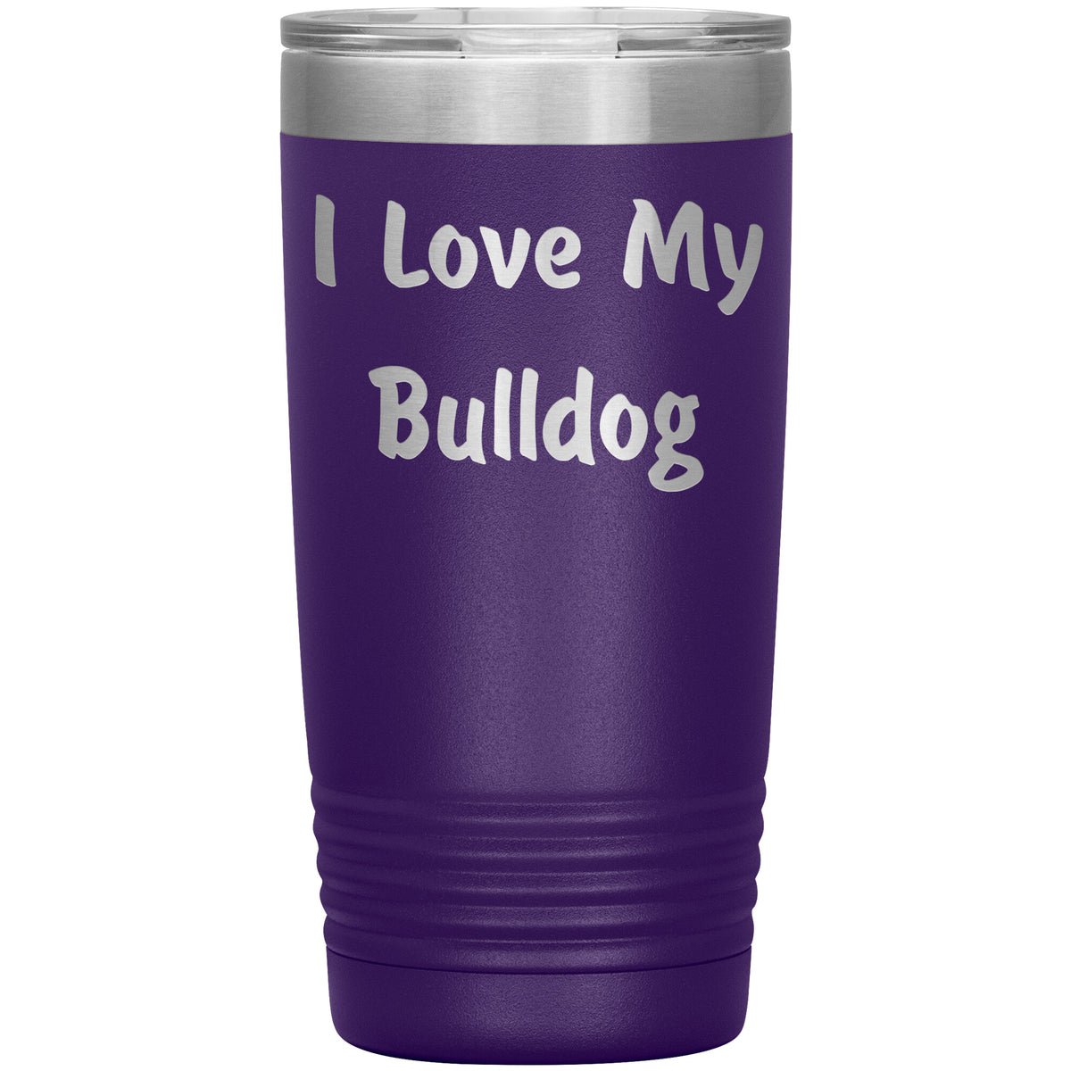 Love My Bulldog v4 - 20oz Insulated Tumbler