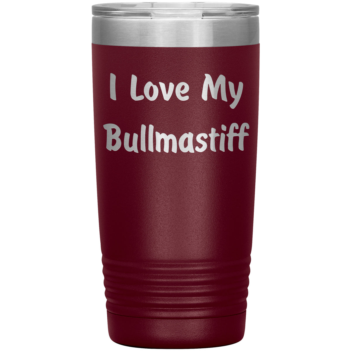 Love My Bullmastiff v4 - 20oz Insulated Tumbler