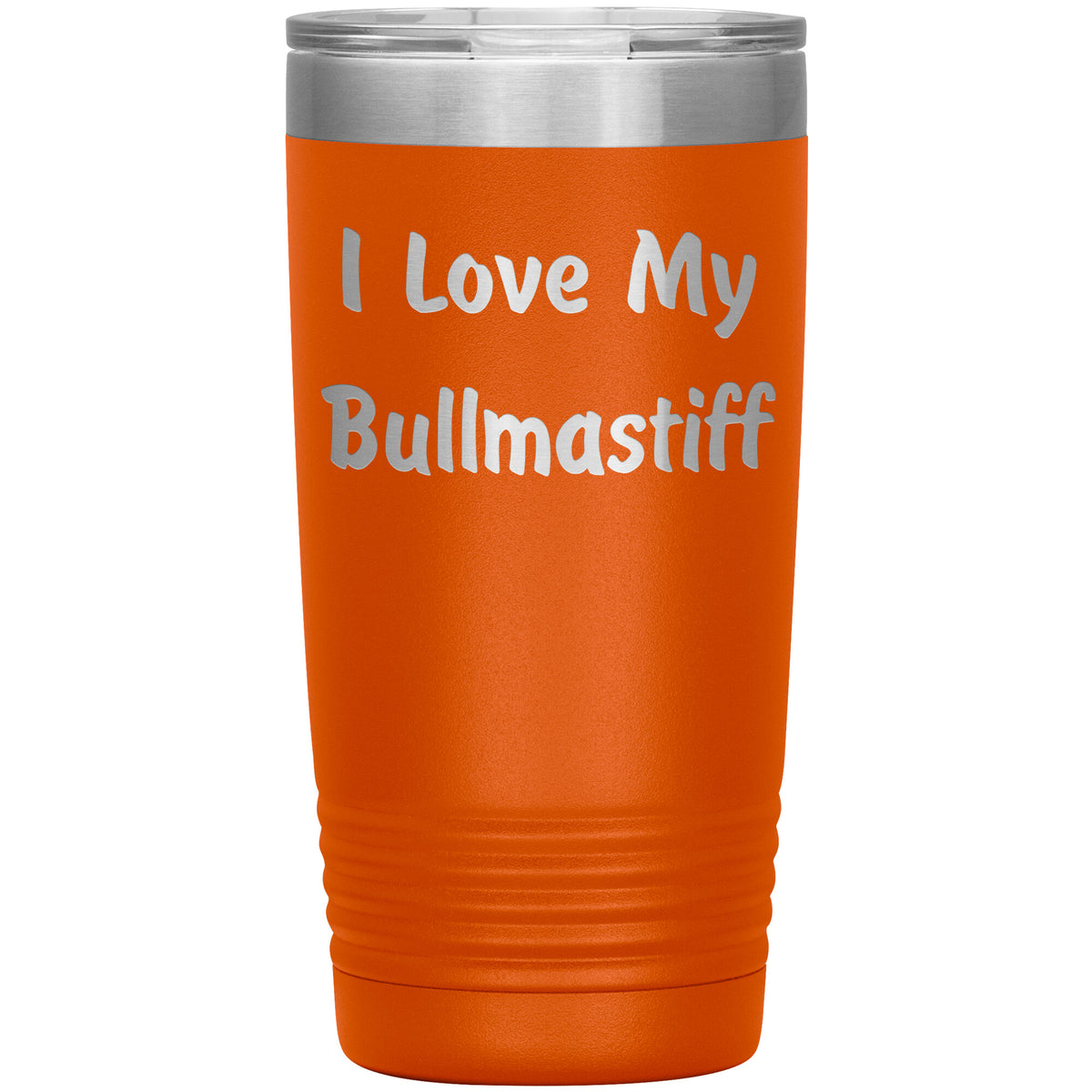 Love My Bullmastiff v4 - 20oz Insulated Tumbler