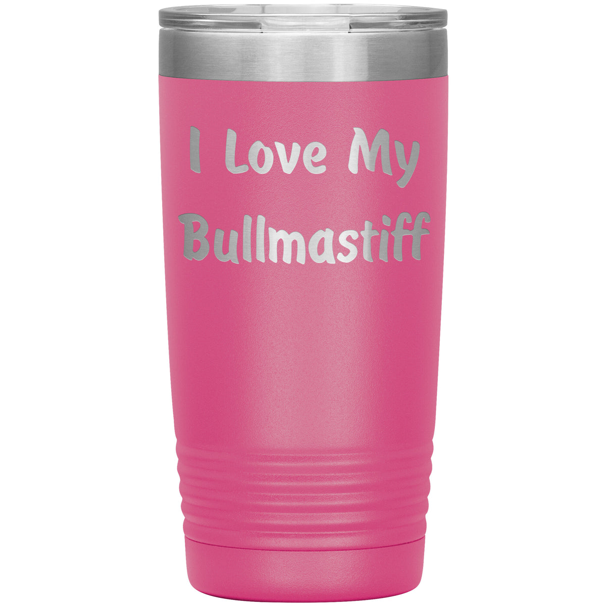 Love My Bullmastiff v4 - 20oz Insulated Tumbler