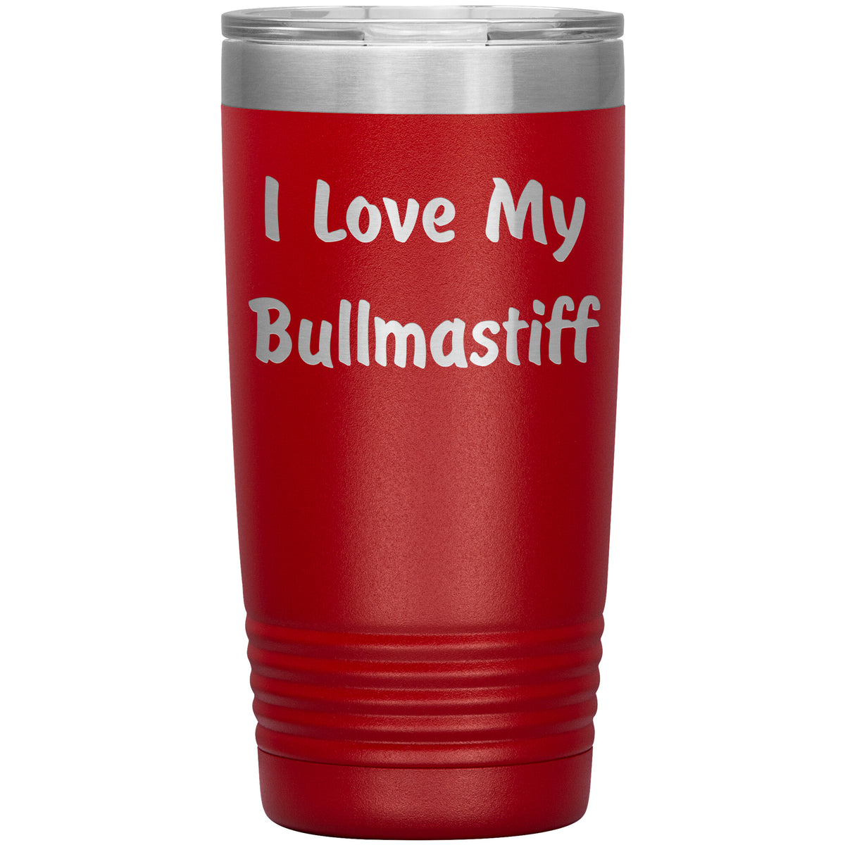 Love My Bullmastiff v4 - 20oz Insulated Tumbler