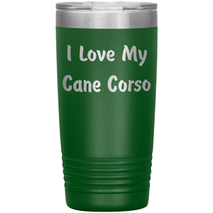 Love My Cane Corso v4 - 20oz Insulated Tumbler