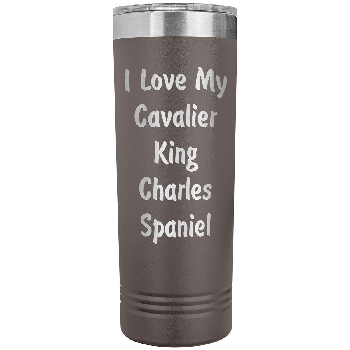 Love My Cavalier King Charles Spaniel v4 - 22oz Insulated Skinny Tumbler