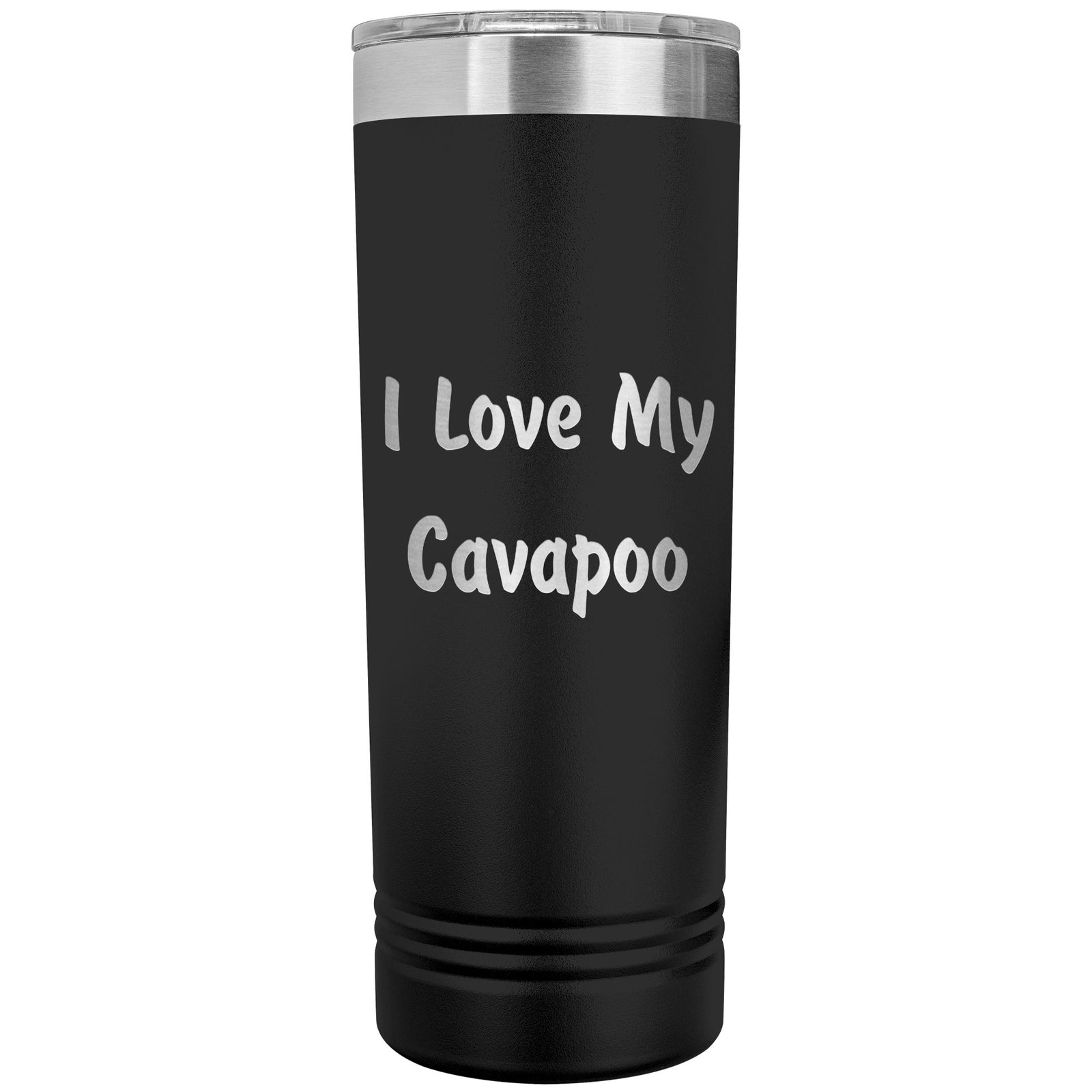 Love My Cavapoo v4 - 22oz Insulated Skinny Tumbler