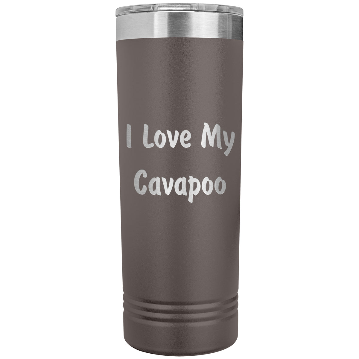 Love My Cavapoo v4 - 22oz Insulated Skinny Tumbler