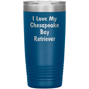Love My Chesapeake Bay Retriever v4 - 20oz Insulated Tumbler