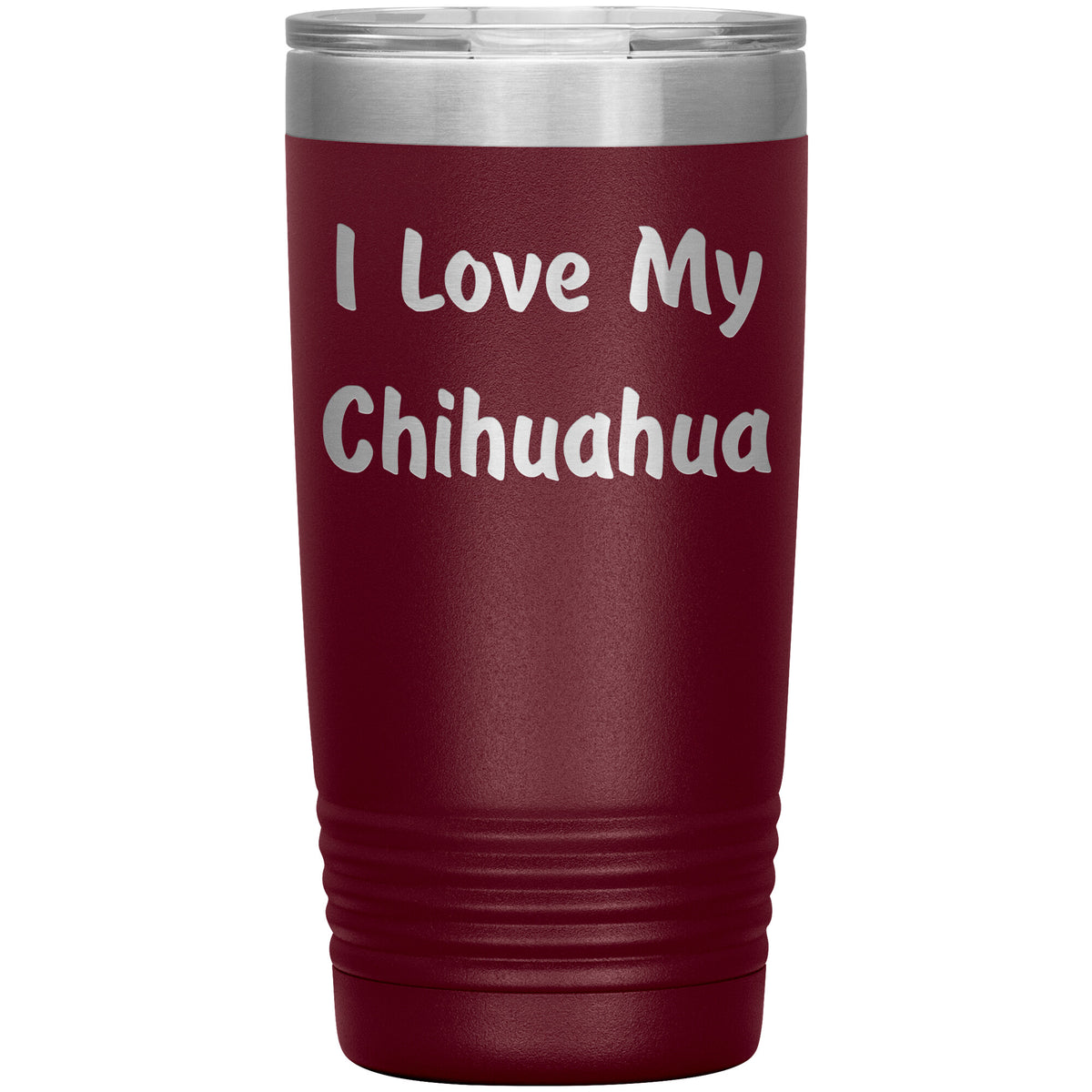 Love My Chihuahua v4 - 20oz Insulated Tumbler