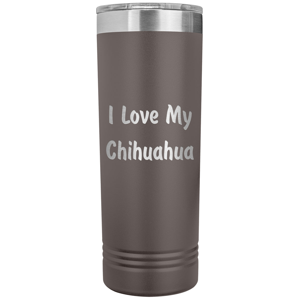 Love My Chihuahua v4 - 22oz Insulated Skinny Tumbler