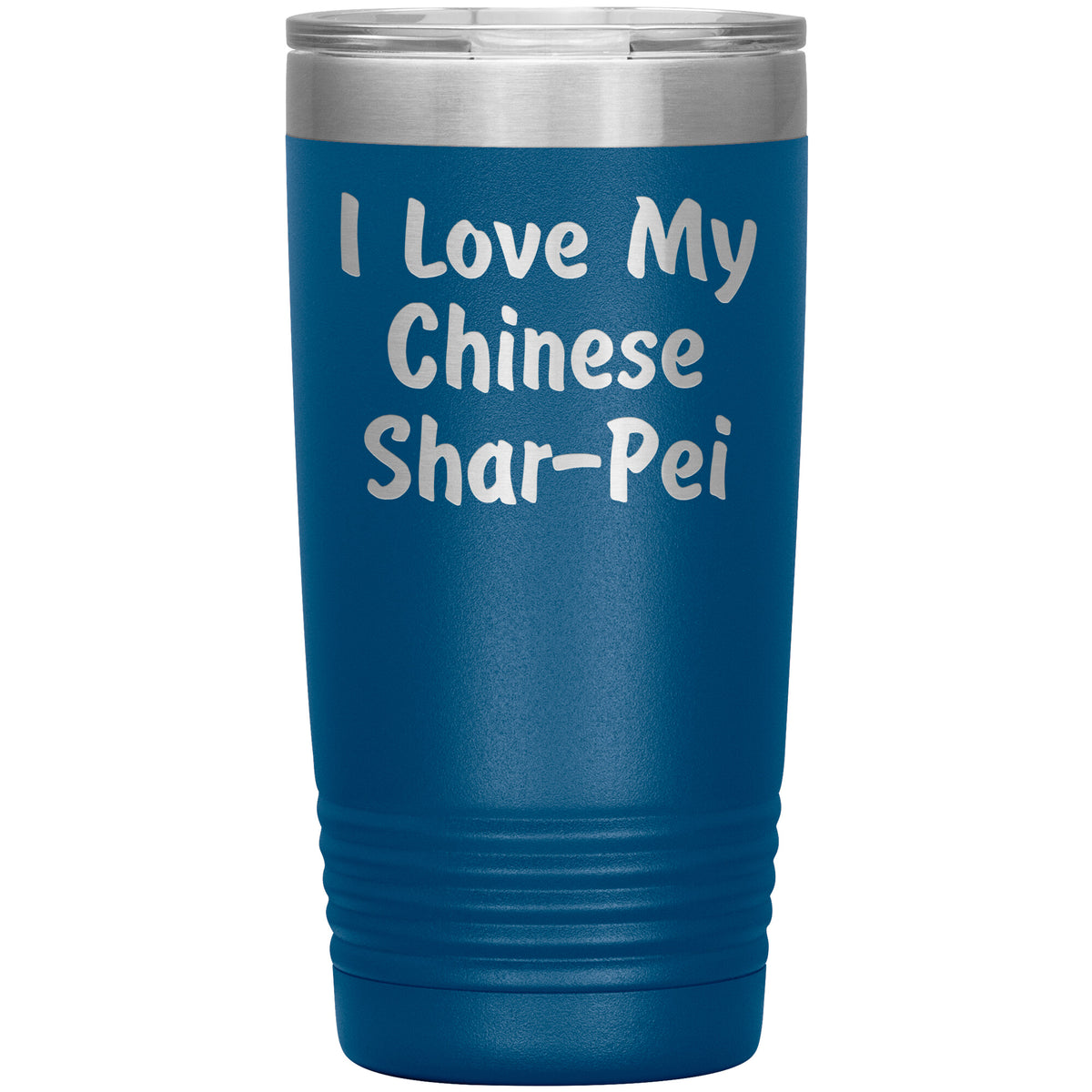Love My Chinese Shar-Pei v4 - 20oz Insulated Tumbler