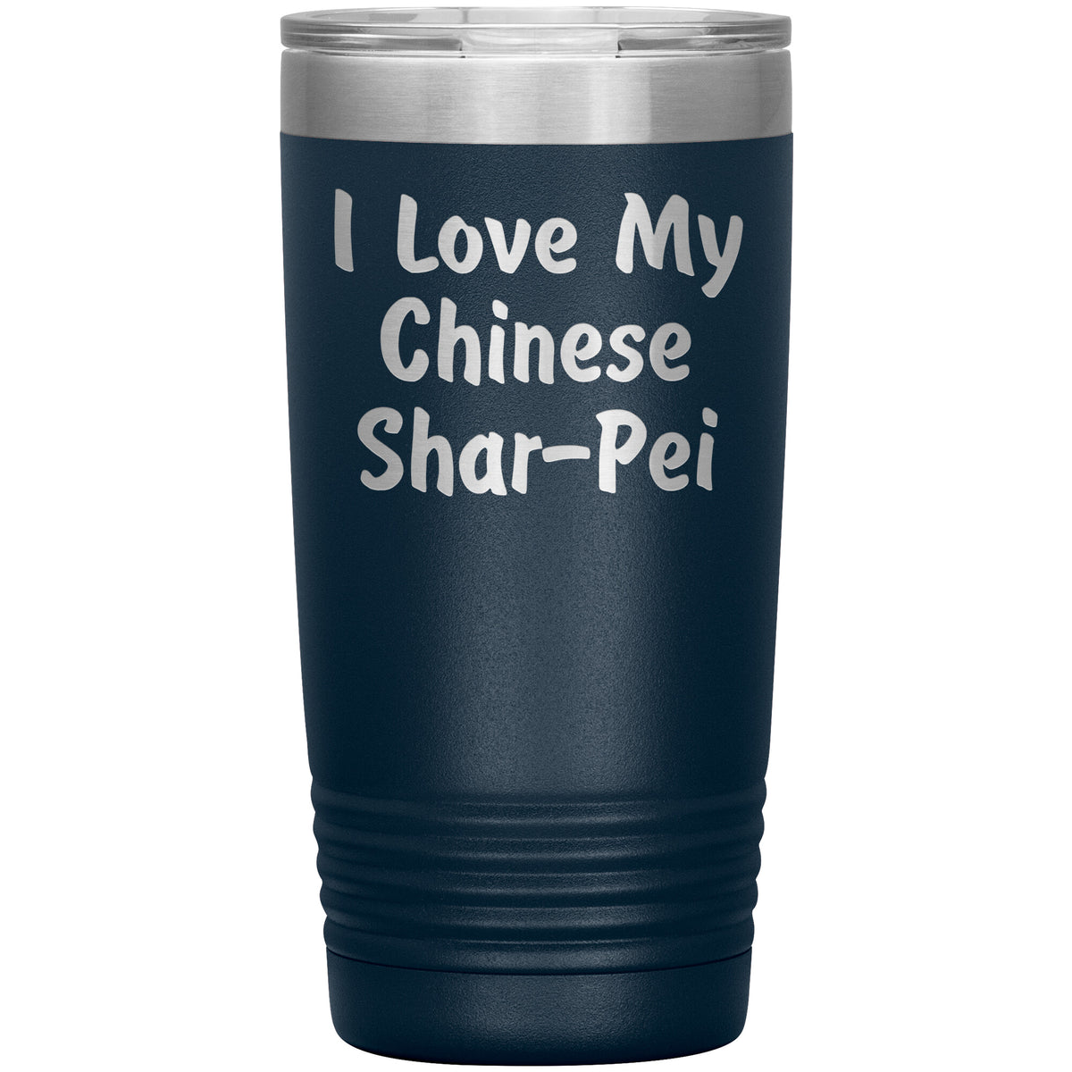 Love My Chinese Shar-Pei v4 - 20oz Insulated Tumbler