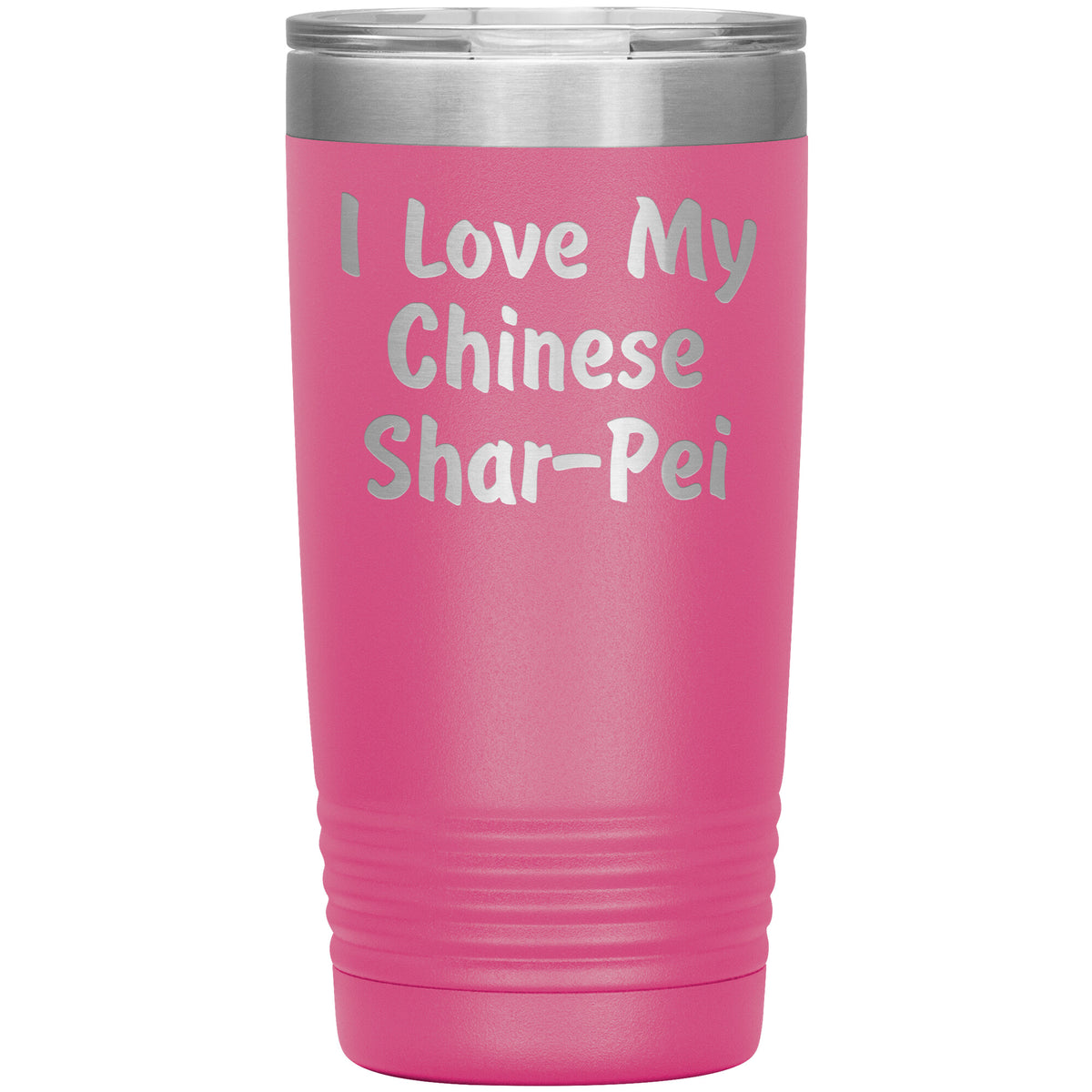 Love My Chinese Shar-Pei v4 - 20oz Insulated Tumbler