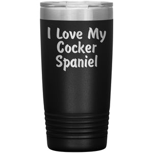 Love My Cocker Spaniel v4 - 20oz Insulated Tumbler