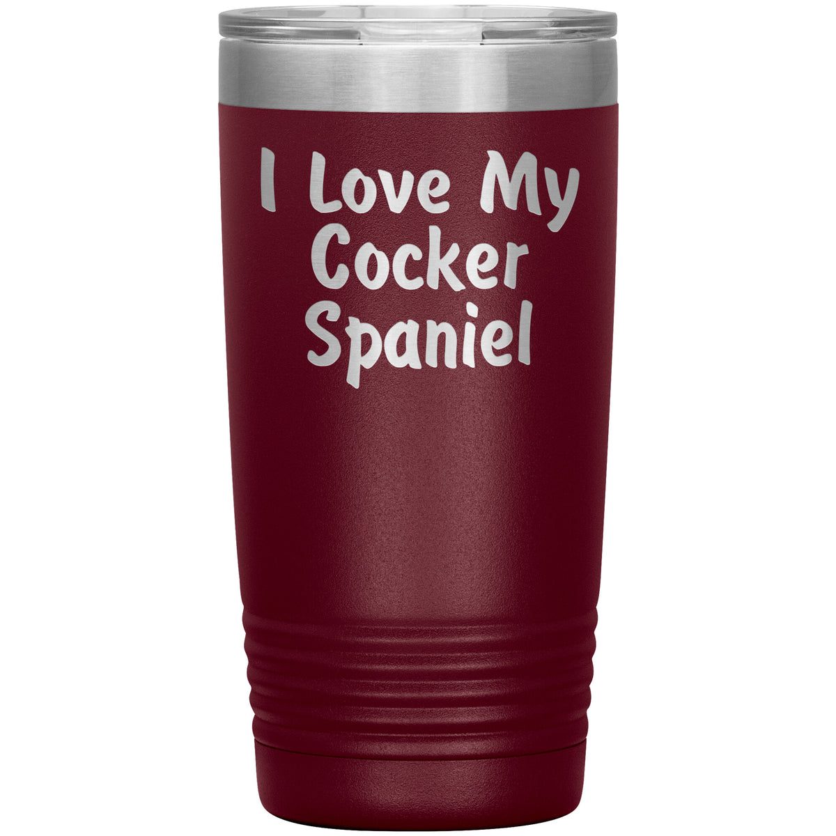 Love My Cocker Spaniel v4 - 20oz Insulated Tumbler