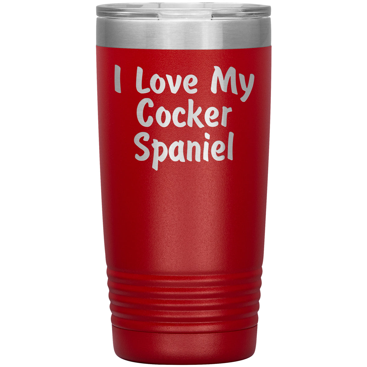 Love My Cocker Spaniel v4 - 20oz Insulated Tumbler