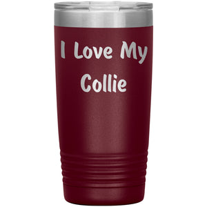 Love My Collie v4 - 20oz Insulated Tumbler