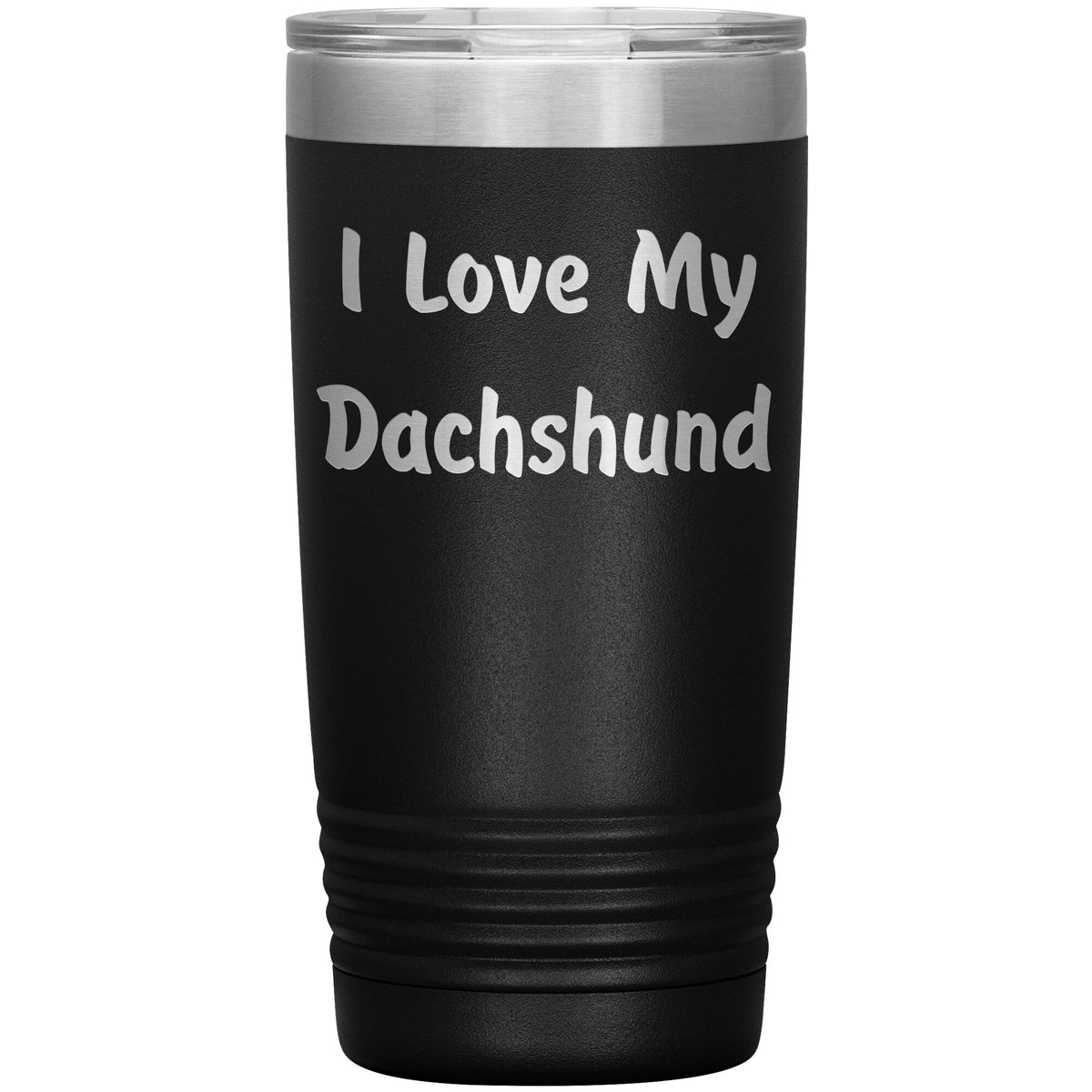 Love My Dachshund v4 - 20oz Insulated Tumbler