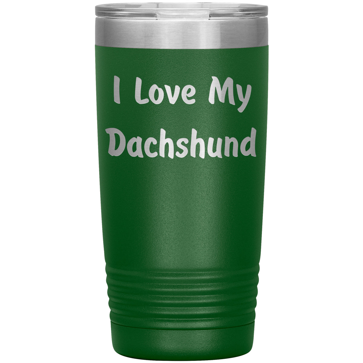 Love My Dachshund v4 - 20oz Insulated Tumbler