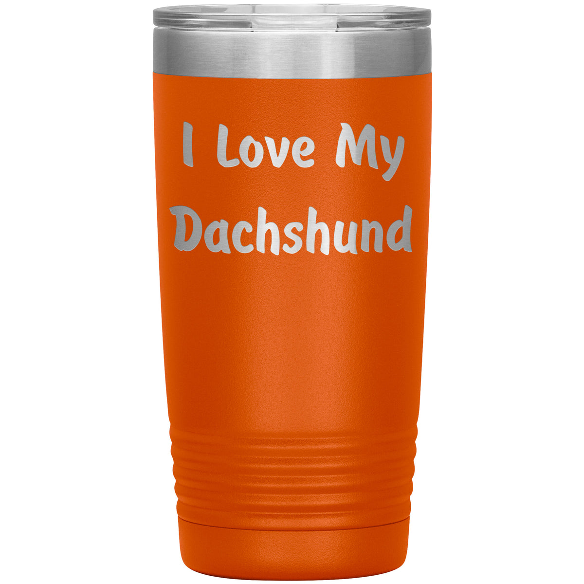 Love My Dachshund v4 - 20oz Insulated Tumbler