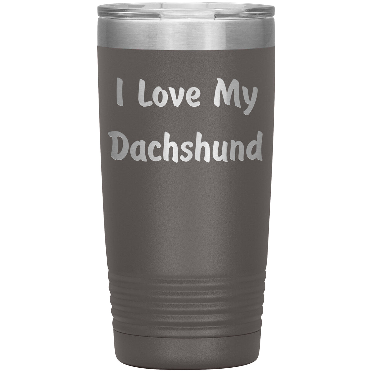 Love My Dachshund v4 - 20oz Insulated Tumbler