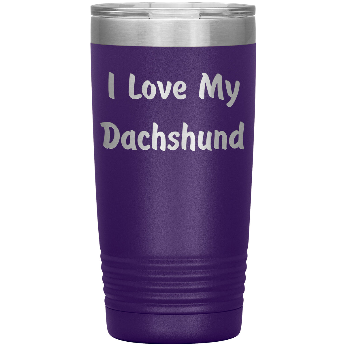 Love My Dachshund v4 - 20oz Insulated Tumbler