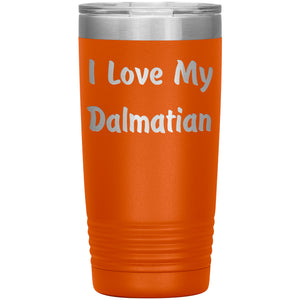 Love My Dalmatian v4 - 20oz Insulated Tumbler