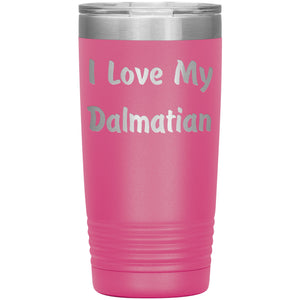 Love My Dalmatian v4 - 20oz Insulated Tumbler
