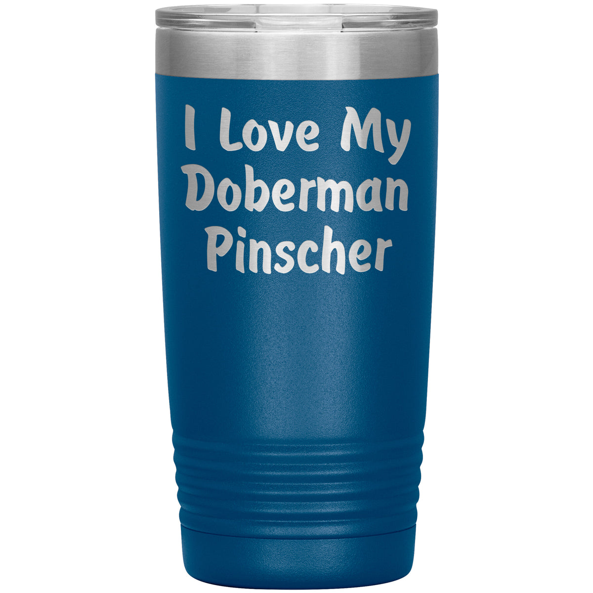 Love My Doberman Pinscher v4 - 20oz Insulated Tumbler