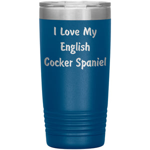 Love My English Cocker Spaniel v4 - 20oz Insulated Tumbler