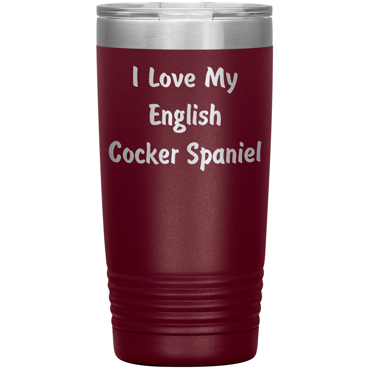 Love My English Cocker Spaniel v4 - 20oz Insulated Tumbler