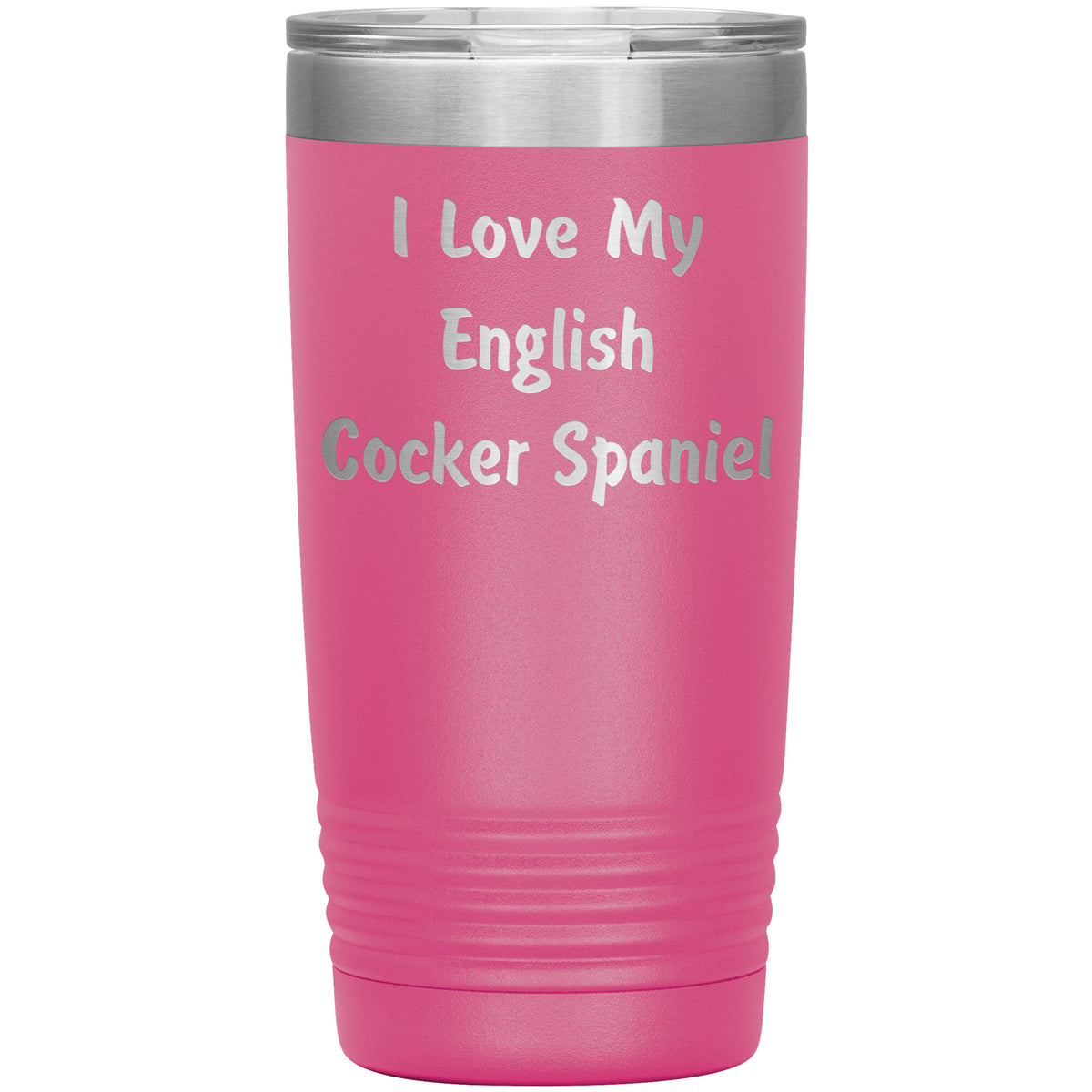 Love My English Cocker Spaniel v4 - 20oz Insulated Tumbler
