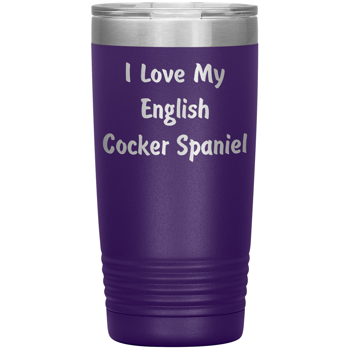 Love My English Cocker Spaniel v4 - 20oz Insulated Tumbler
