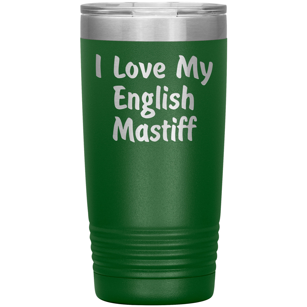 Love My English Mastiff v4 - 20oz Insulated Tumbler
