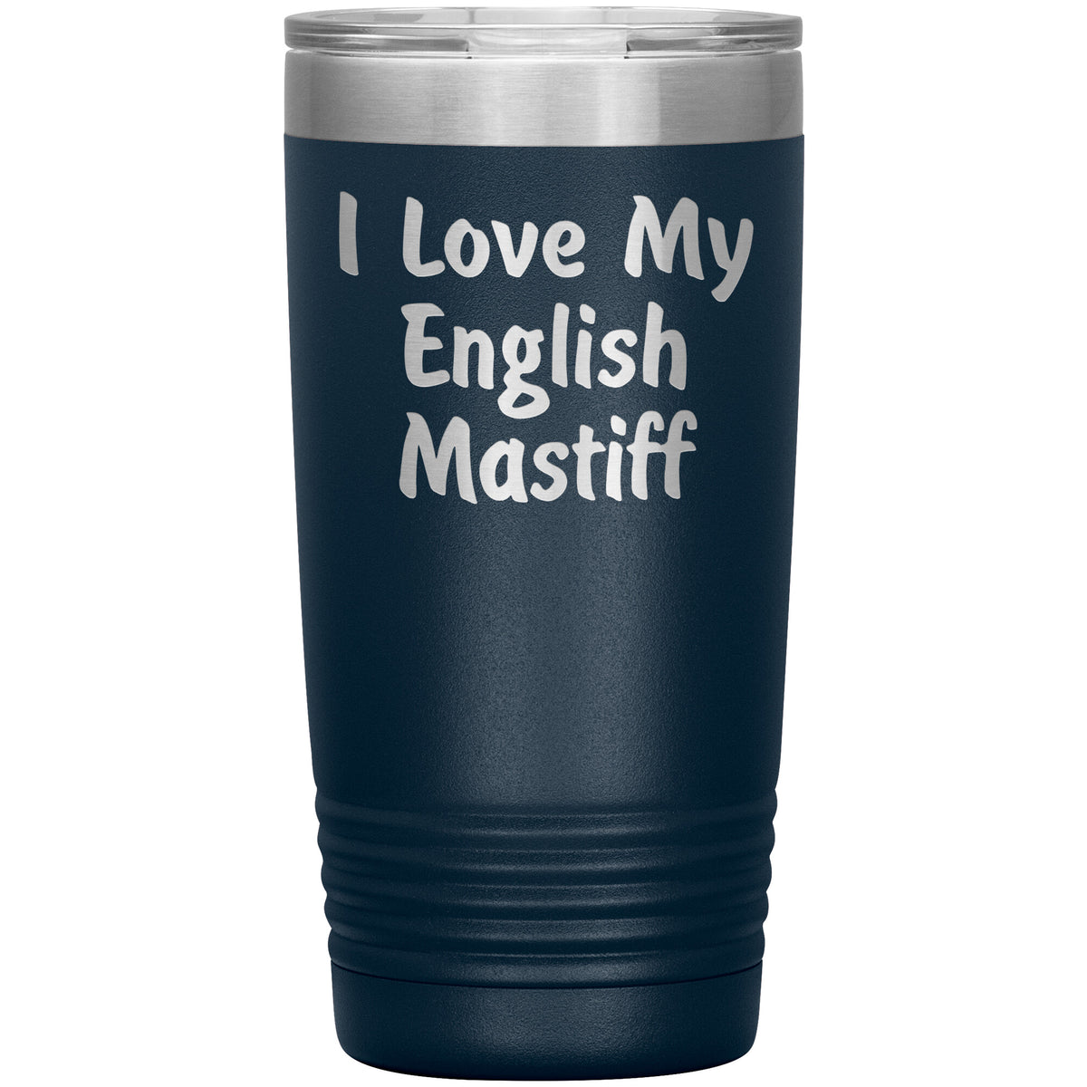 Love My English Mastiff v4 - 20oz Insulated Tumbler