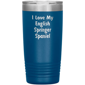 Love My English Springer Spaniel v4 - 20oz Insulated Tumbler