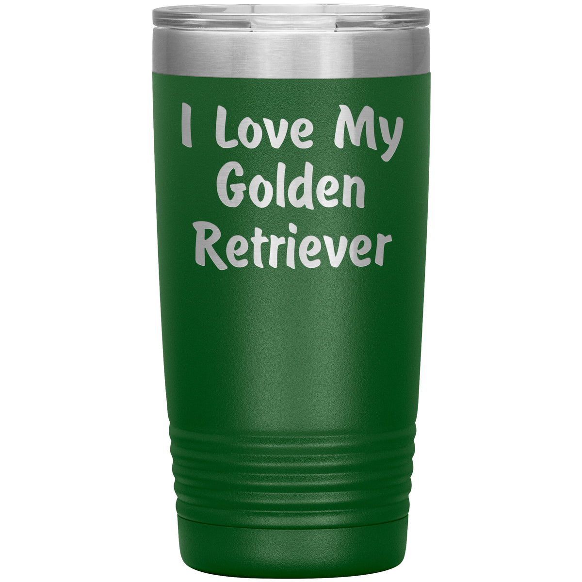 Love My Golden Retriever v4 - 20oz Insulated Tumbler