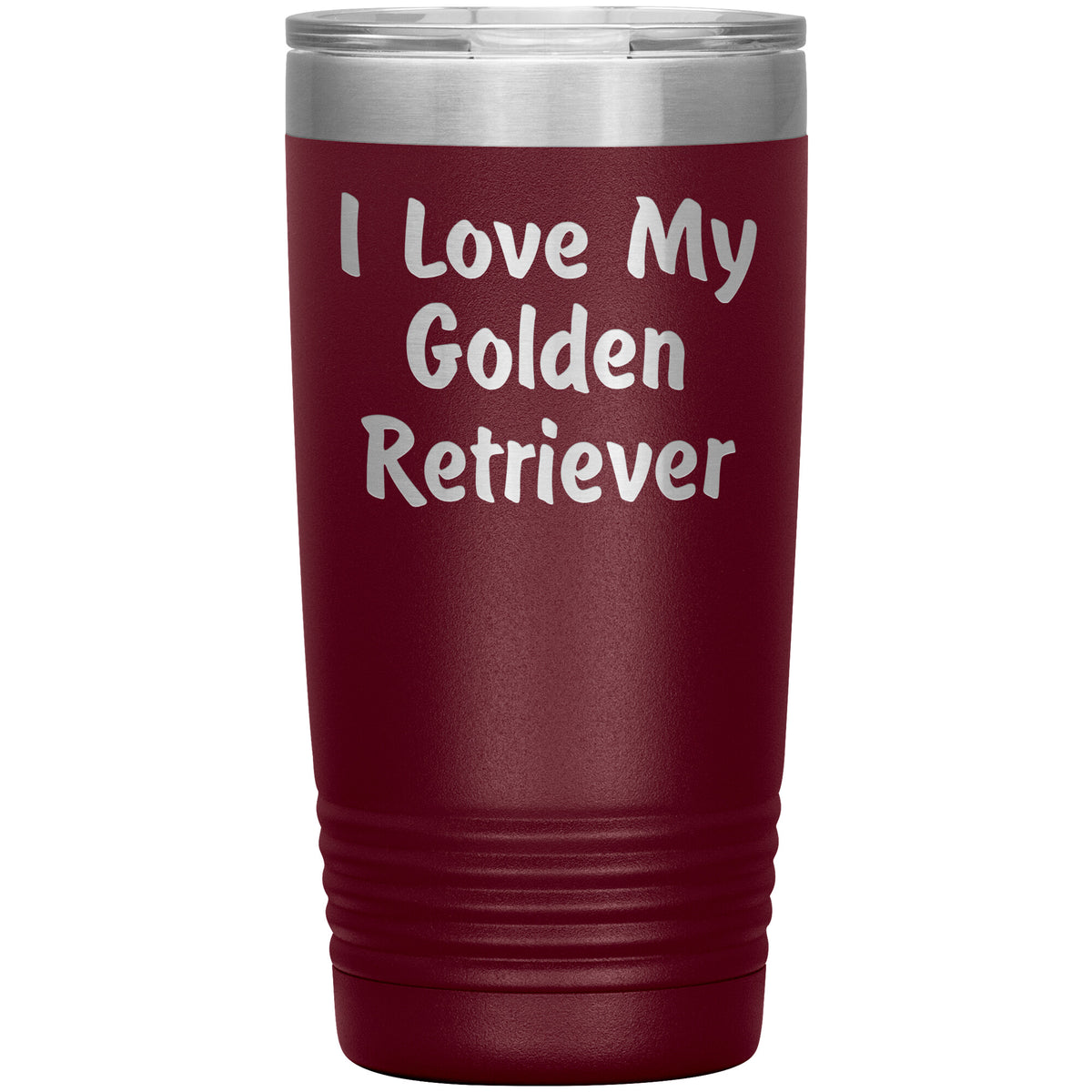 Love My Golden Retriever v4 - 20oz Insulated Tumbler
