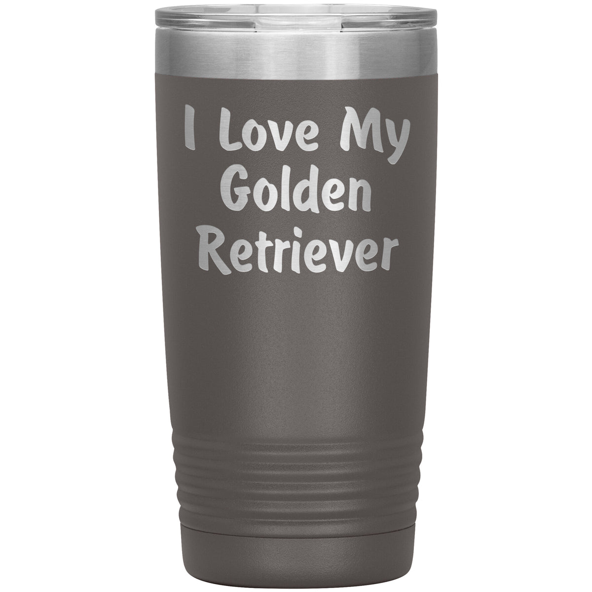 Love My Golden Retriever v4 - 20oz Insulated Tumbler